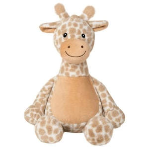 Personalised Embroidered Giraffe