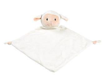 lamb baby comforter