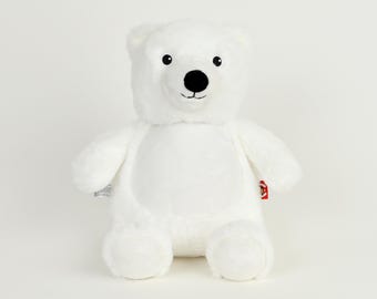 Personalised Embroidered Polar Bear