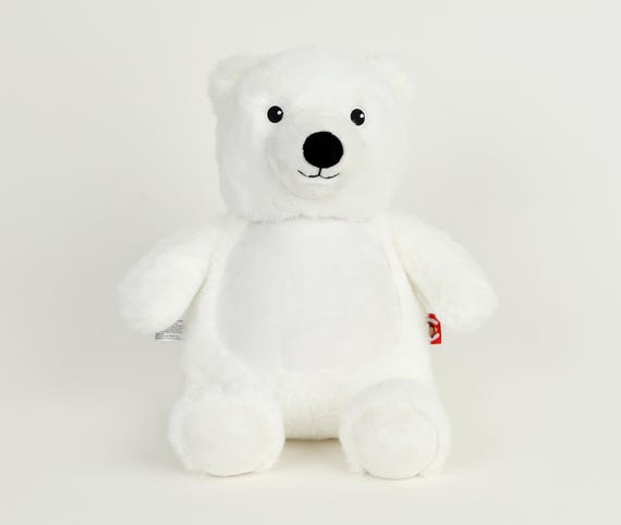 Personalised Embroidered Polar Bear