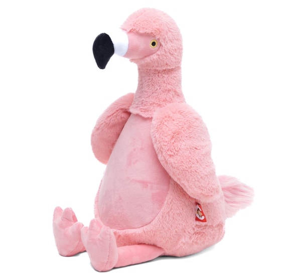 Personalised  Embroidered New Pink Flamingo