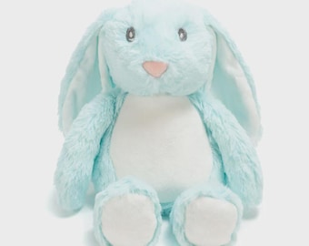 Personalised Blue Bunny Rabbit