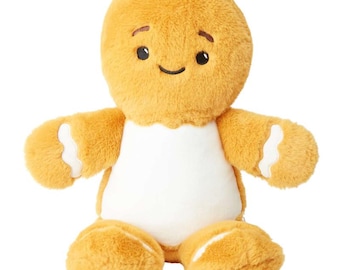 Personalised Embroidered Gingerbread Man