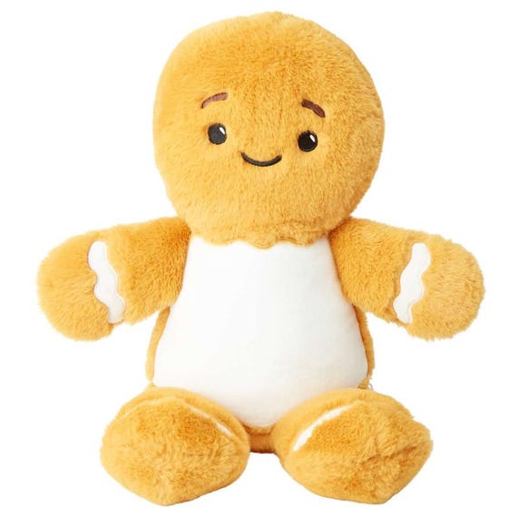 Personalised Embroidered Gingerbread Man