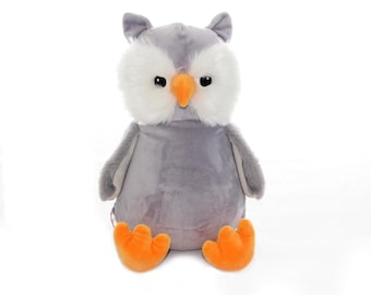 Personalised Embroidered Owl