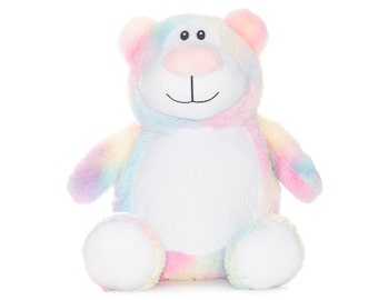 Personalised Pastel Teddy Bear