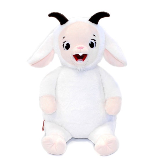 Personalised Embroidered Goat,