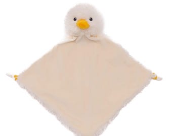 Personalise Duck Baby Blankie Comforter