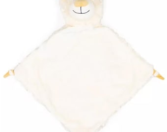 Personalised Embroidered Guardian Angel Memory Remembrance Bear Blankie Comforter