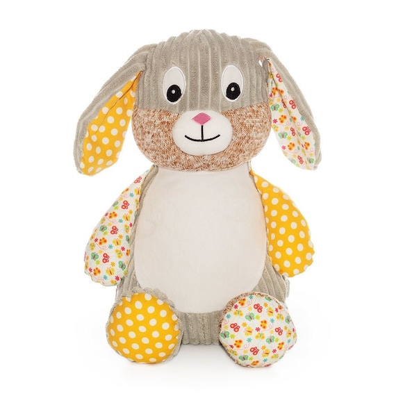 Baby Sensory Personalised  Embroidered Morning Sunshine Bunny Rabbit