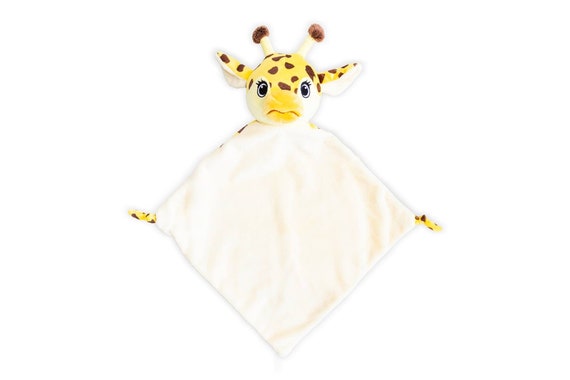 Personalised Giraffe Baby Blankie Comforter