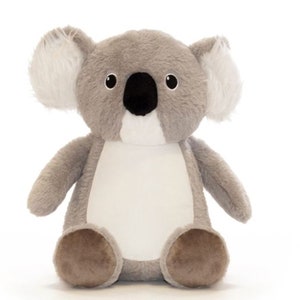 Personalised Embroidered Koala Bear
