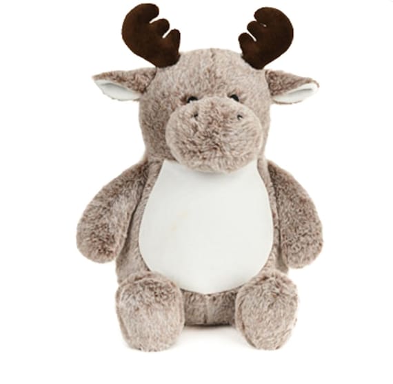 Personalised Embroidered Moose