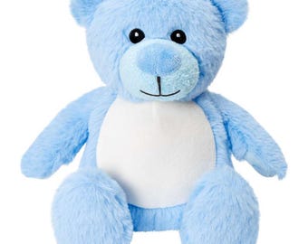 Personalised Blue Bear