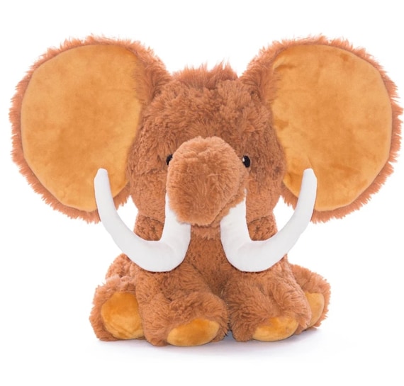Personalised Embroidered Woolly Mamouth
