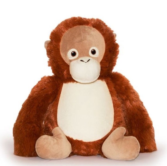 Personalised  Embroidered Orangutan