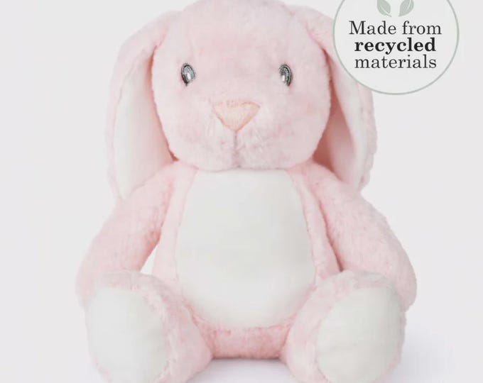Featured listing image: Personalised Pink Bunny Rabbit