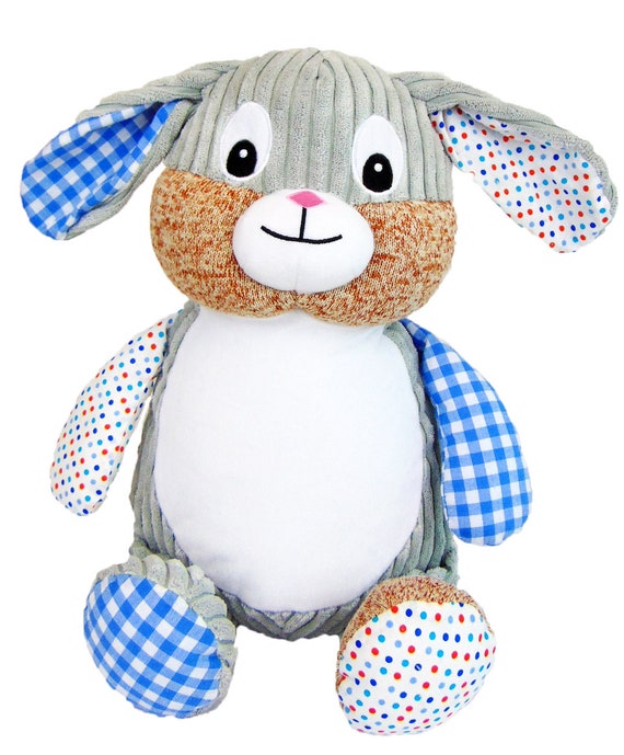 Personalised Blue Bunny Rabbit