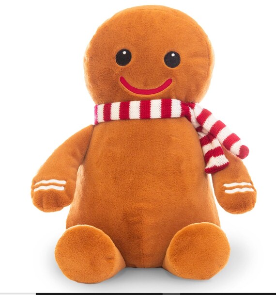 Personalised Embroidered Gingerbread Man