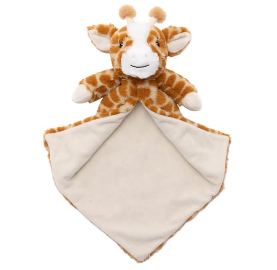 Personalised Giraffe Baby Blankie Comforter, Luvie