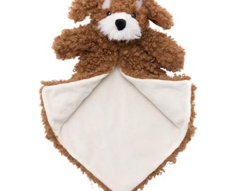 Personalised Cockapoo Puppy Dog Baby Blankie Comforter, Luvie