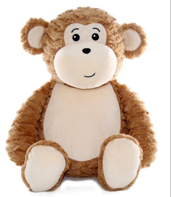 Personalised Embroidered Monkey