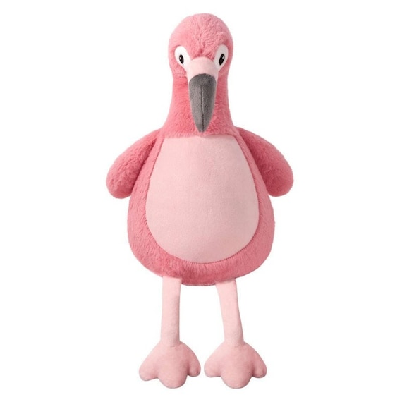 Personalised Embroidered Flamingo