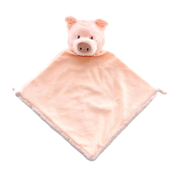 Personalised Pig Baby Blankie Comforter