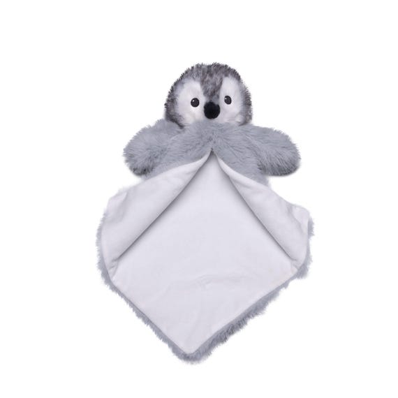Personalised Penguin Baby Blankie Comforter, Luvie