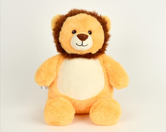 Personalised Embroidered Lion
