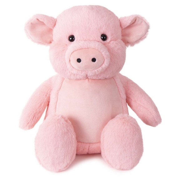 Personalised Embroidered Pig
