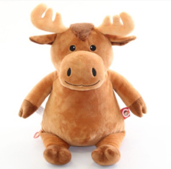 Personalised Embroidered Moose