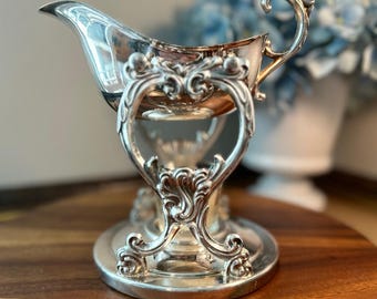 Silverplate Gravy Boat Warming Stand