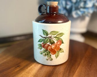 1970's VTG Tupperware Cookie Canister Container W/ Lid Avocado
