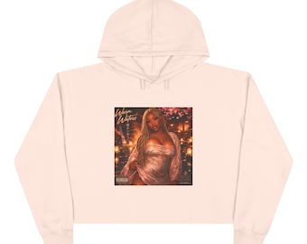 Warm Waterz Album Hoodie Official Kiki Waterz Merch Cozy Crop Pullover
