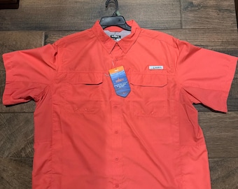 Habit Coastal Villa SS River-shirt, maat: XL, kleur, gekruid koraal