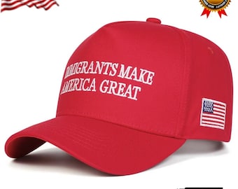 Gorra de béisbol MAGA bordada - Gorra de béisbol ajustable - Gorra de color liso con protección solar / Regalo de EE. UU.