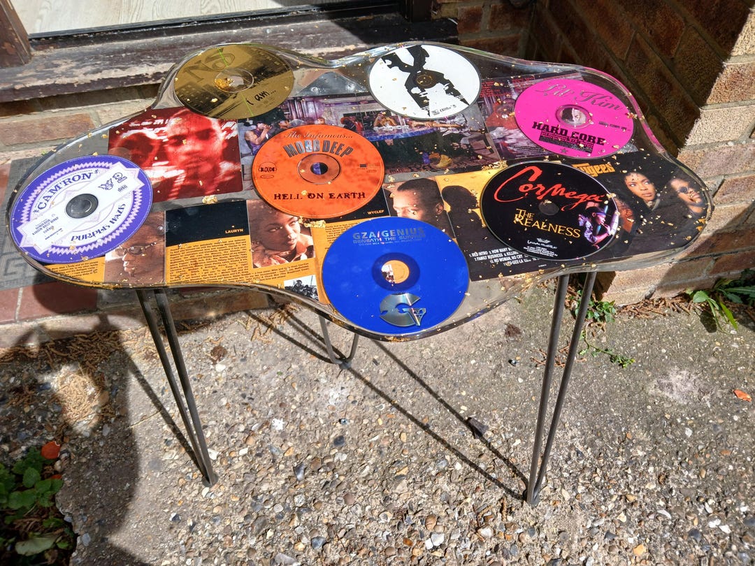 Resin Computer Table Transparent Resin Laptop Table - Etsy