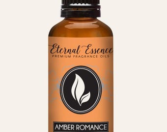 Eternal Essence Oils Amber Romance 30ml Premium Fragrance Oil - for Candle, Soap Making, Aromatherapy, Diffusers, Home Care, & Humidifiers
