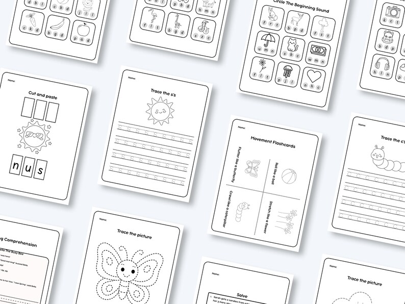 Spring Math Reading Worksheets Bundle | 1st 2nd Grade Homeschool ...