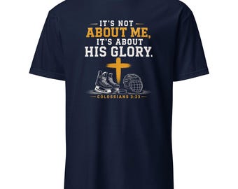 It's Not About Me Hockey Tshirt