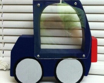 Little Car Wooden Coin Bank