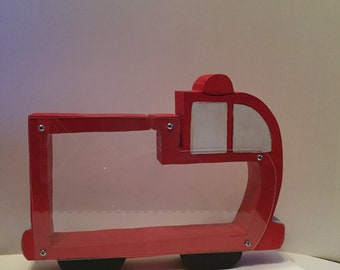 Fire Truck Coin Bank