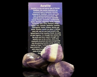 Auralite 23 Tumble with Card & Pouch One