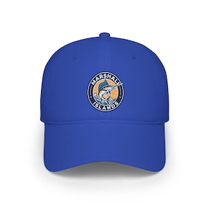 Marshall Islands Marlin Logo Cap | Embroidered Baseball Cap