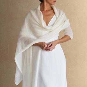 cream shawl for dress Scarfs for Women Winter Ivory Pashmina Shawls and Wraps for Evening Dresses Warm Large Scarves Wedding Shawl