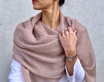 Woman Mohair Shawl Oversized Scarf Silk Shawl Elegant Anniversary Gift for Her Gift for Wife Mohair Scarf Bridal Shawl Wedding, Colours