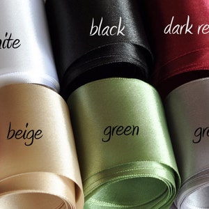 WEDDING belt bridal sash satin ribbon wedding bow bridal ribbon brial belt satin bow 10 colors image 3