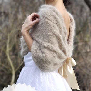 Bridal Cape Knitting Pattern Fast Knit Wedding Wrap PDF Download ...