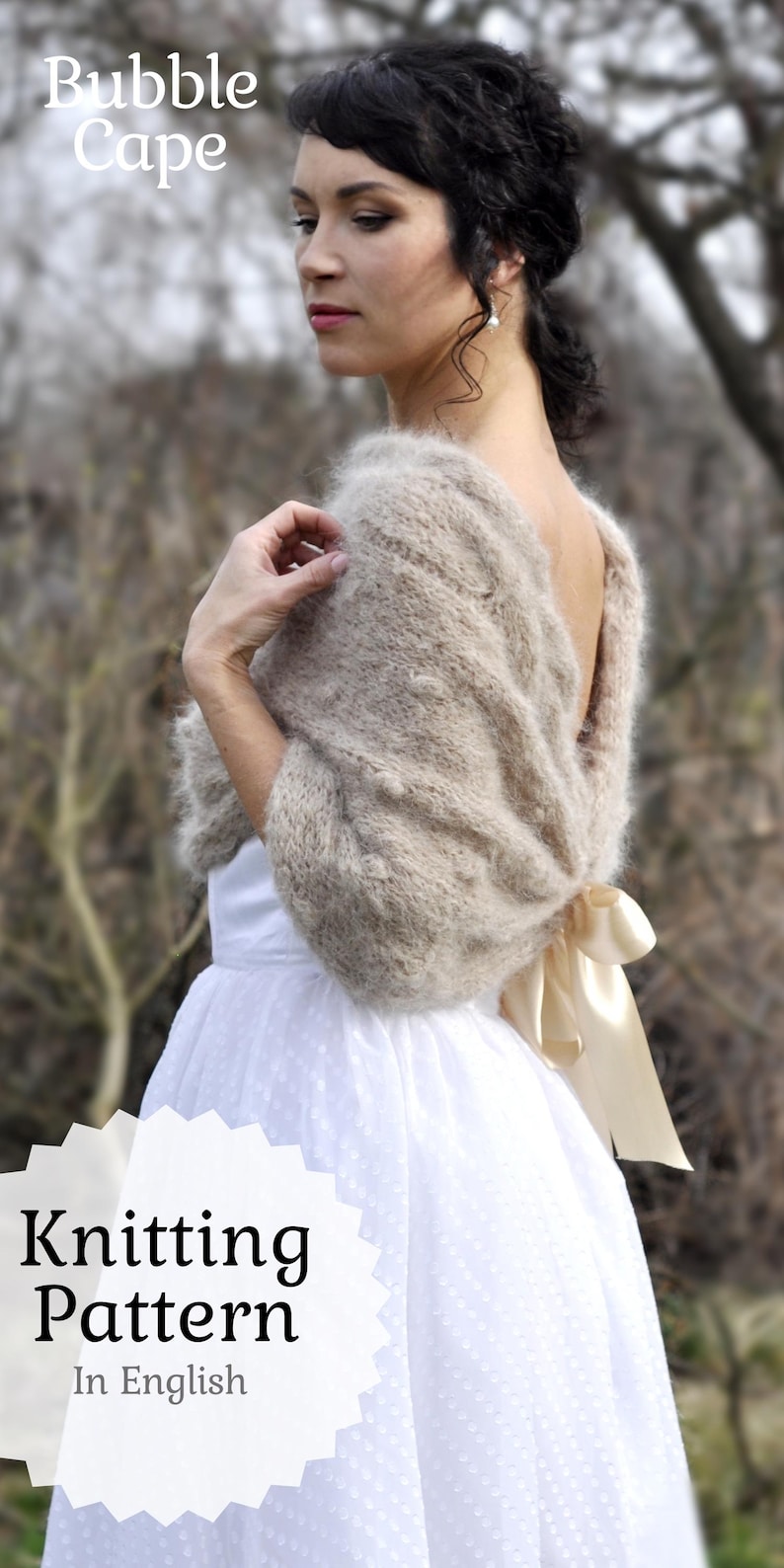 fast to knit wedding shawl knitting pattern bridal cover up idea crochet pattern bubbles cape chynky knit openback bridal wrap pattern knit easy cable knitting pattern winter wedding